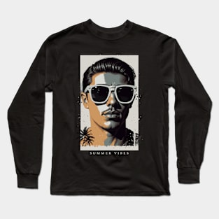 Cool Hipster Long Sleeve T-Shirt